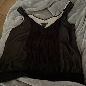 Black tank from White House Black Market
